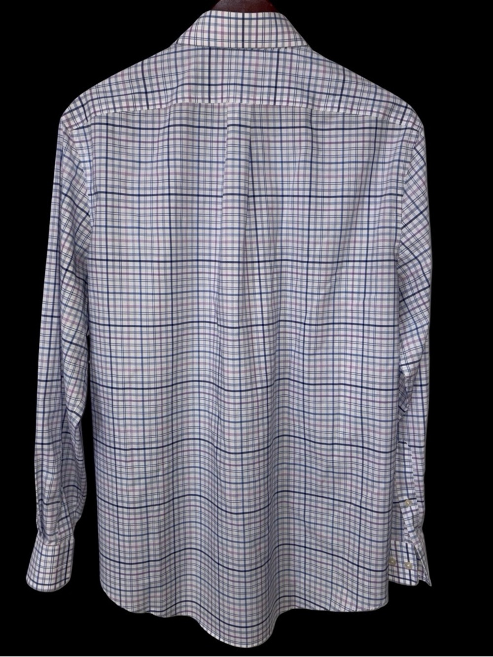 Lauren Ralph Lauren Supima Cotton Plaid Button Down Shirt XL 17 34/35 - Picture 6 of 6